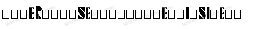 paper chase 2 blocked inside字体转换